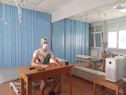 sesión de estimulación transcraneal directa